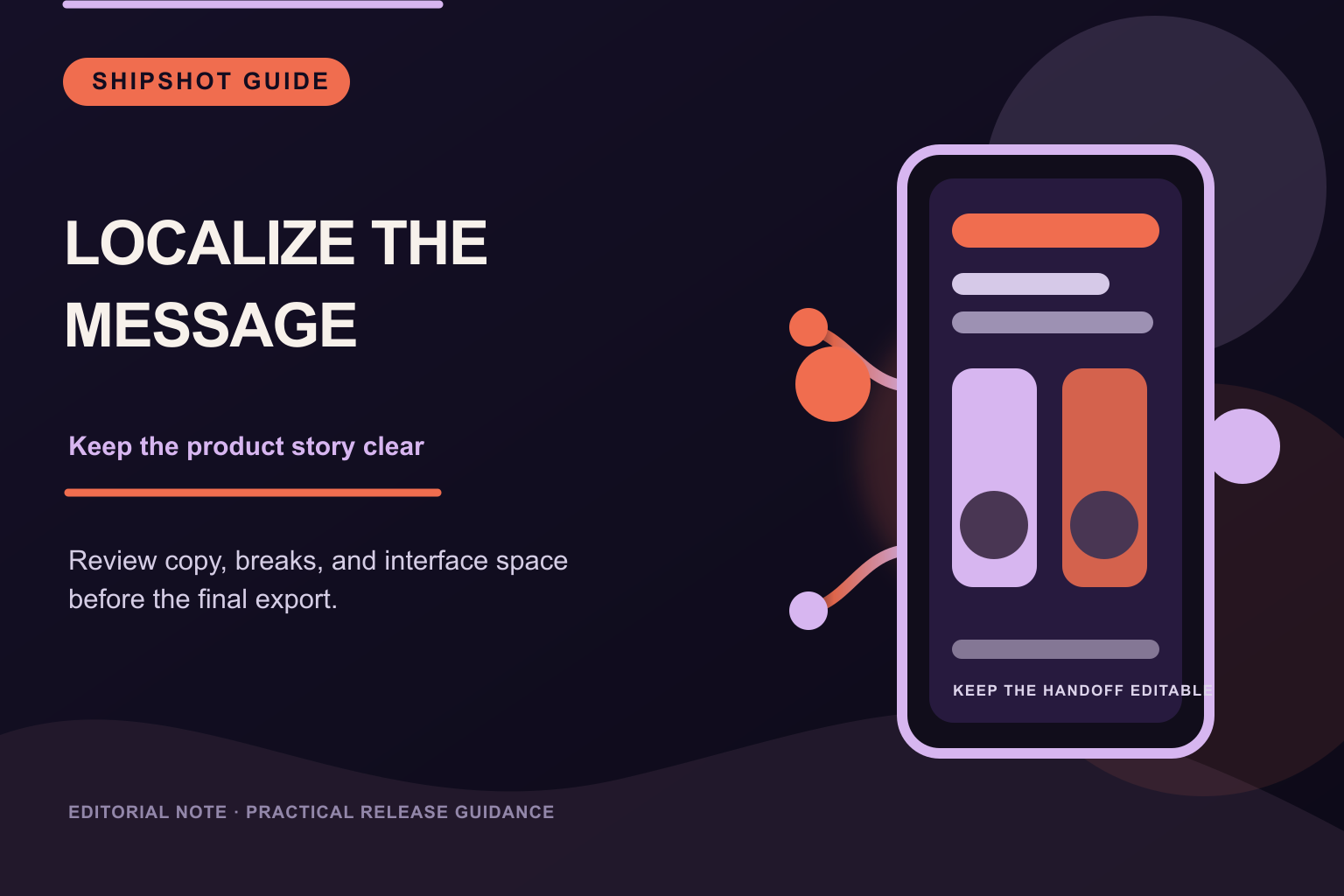 How to localize an app screenshot story without losing the message