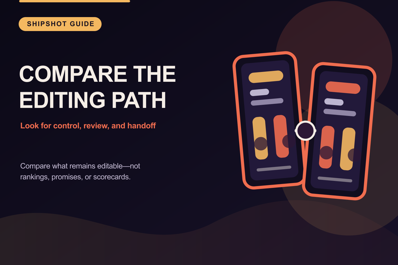 How to compare app screenshot workflows