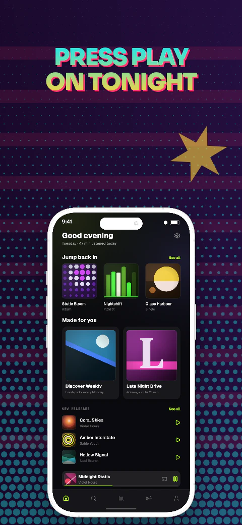 Arcade app screenshot template cover