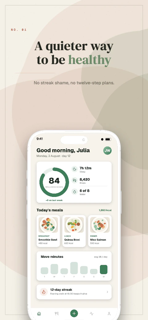 Atelier app screenshot template cover