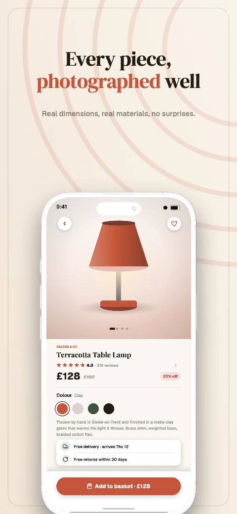 Bazaar second store screenshot