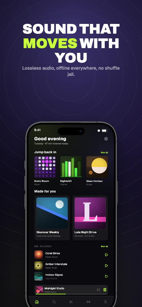 Cadence app screenshot template cover