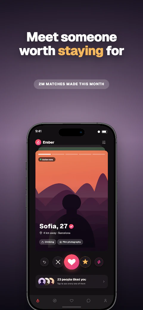 Ember app screenshot template cover