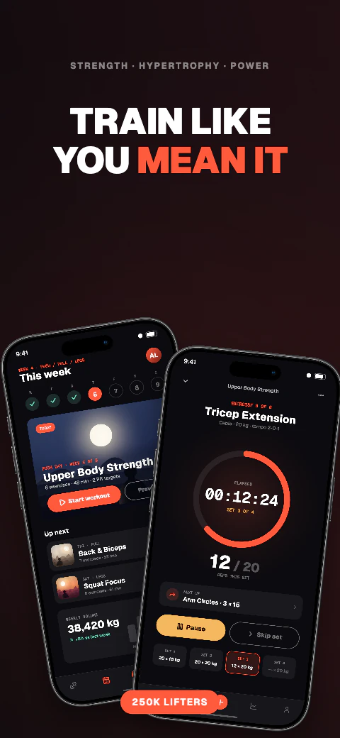 Forge app screenshot template