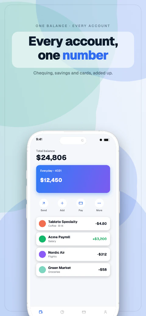 Frost app screenshot template cover