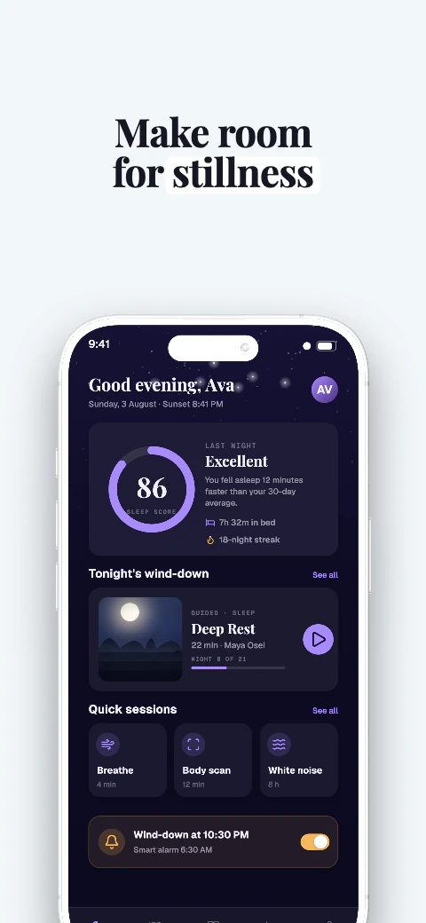 Frostwork app screenshot template cover