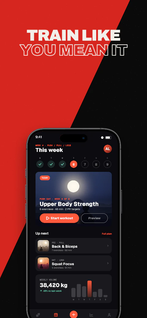 Impact app screenshot template cover