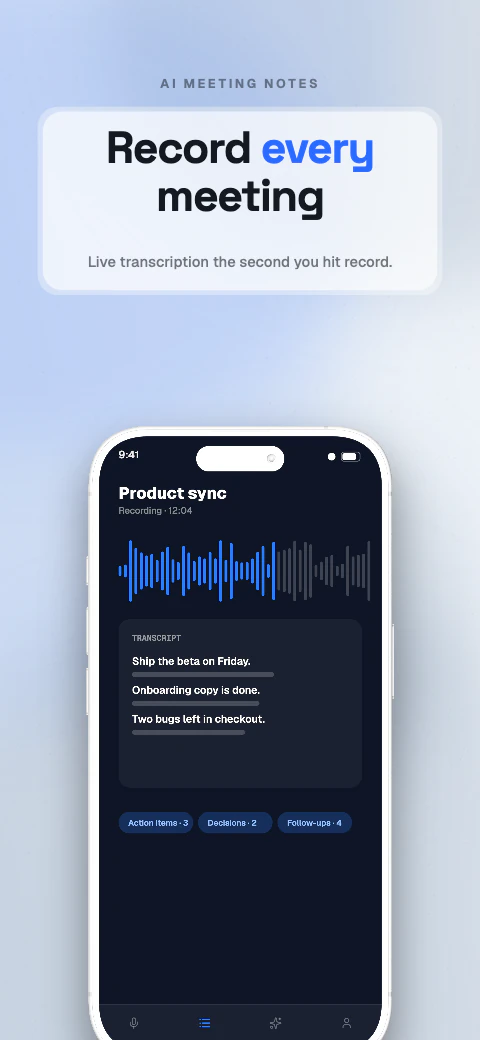 Mist app screenshot template cover