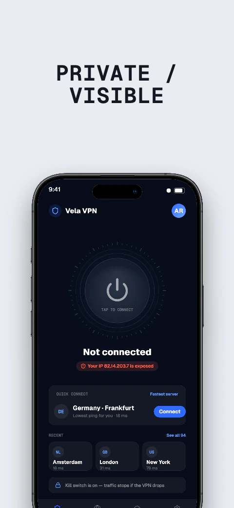 Moiré app screenshot template cover