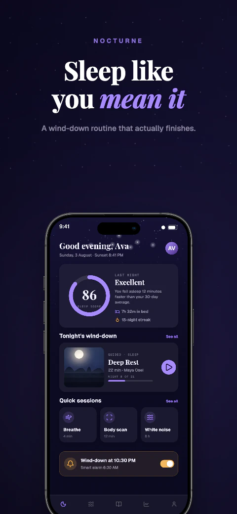 nocturne Shipshot template page