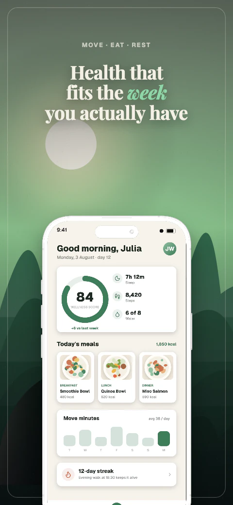 Terra app screenshot template cover