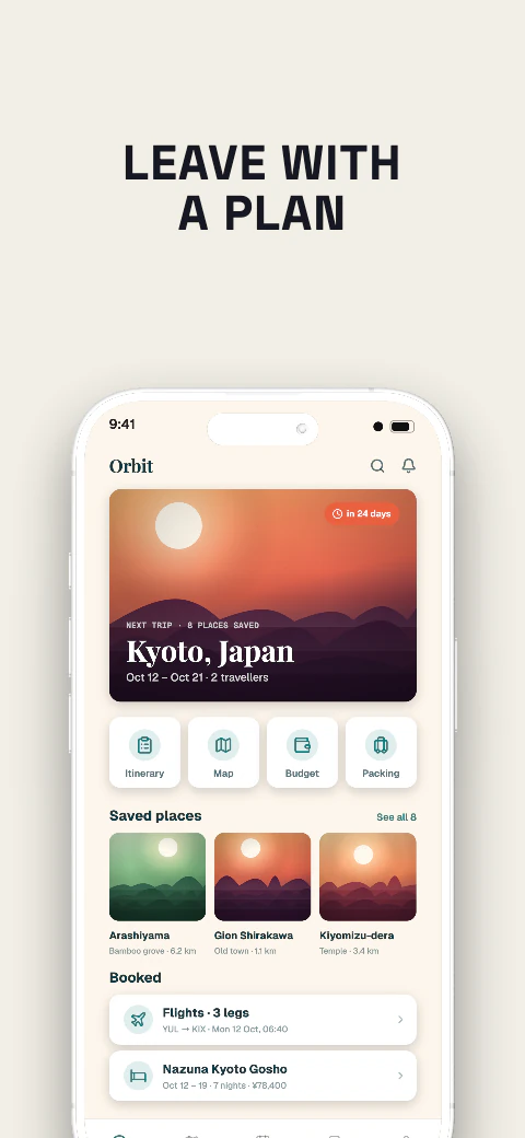 Wayfind app screenshot template cover