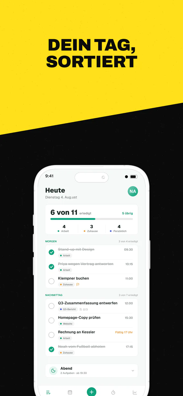 Megaphone Template-Set — App-Store-Screenshot in Shipshot erstellt
