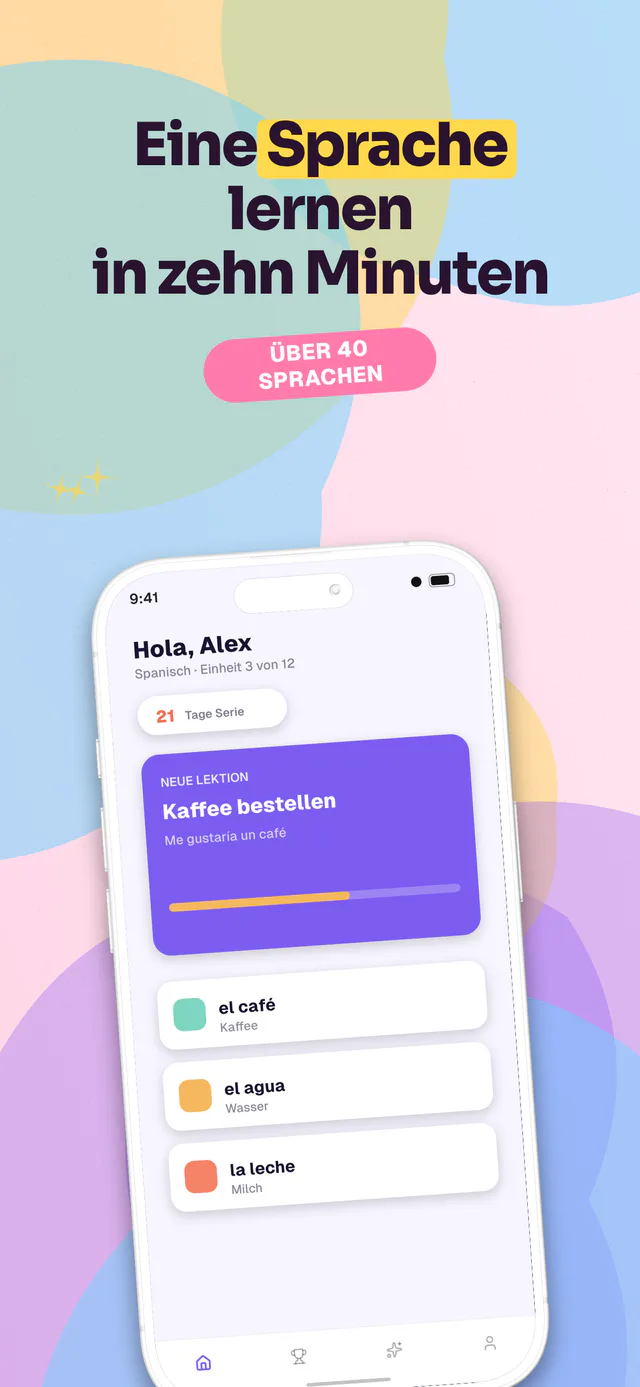 Bubblegum Template-Set — App-Store-Screenshot in Shipshot erstellt