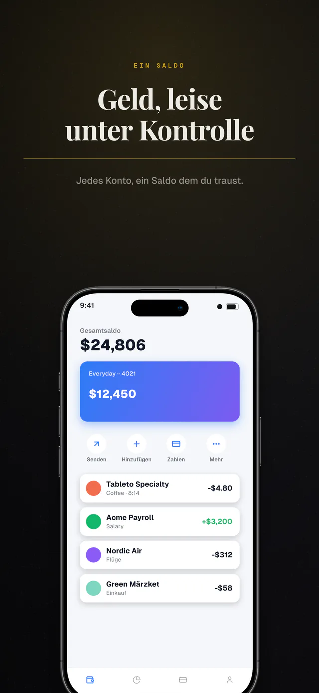 Obsidian Template-Set — App-Store-Screenshot in Shipshot erstellt