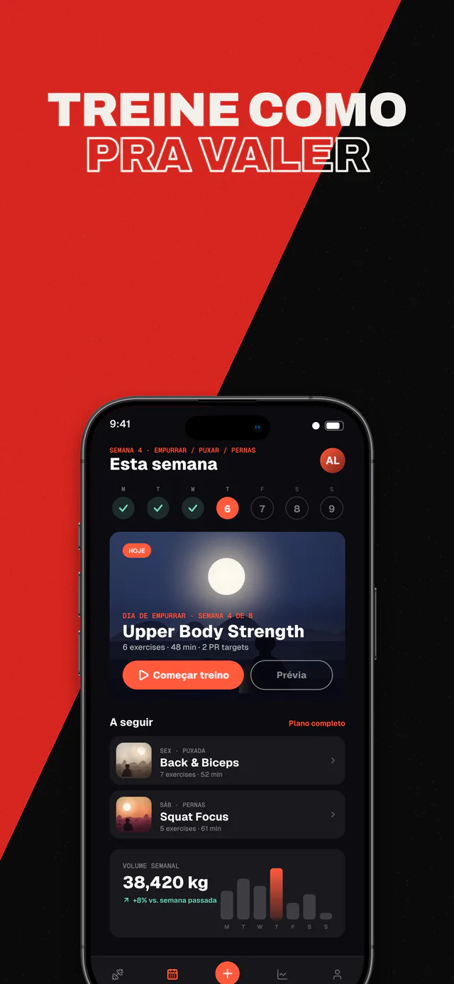 Impact conjunto de templates — captura da App Store feita no Shipshot